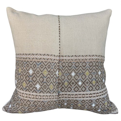Cotton Brocade Cushion