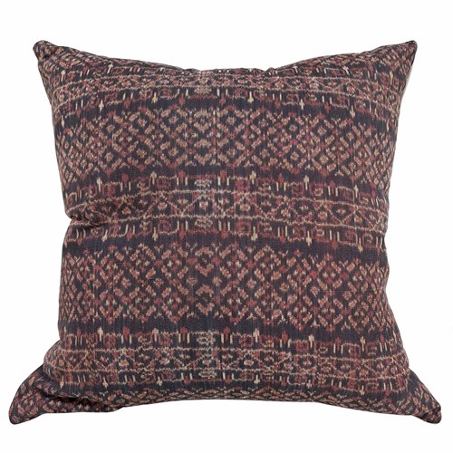 Large Flores Ikat Cushion
