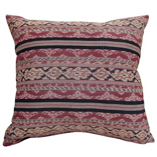 Savu Ikat Cushion, Pink