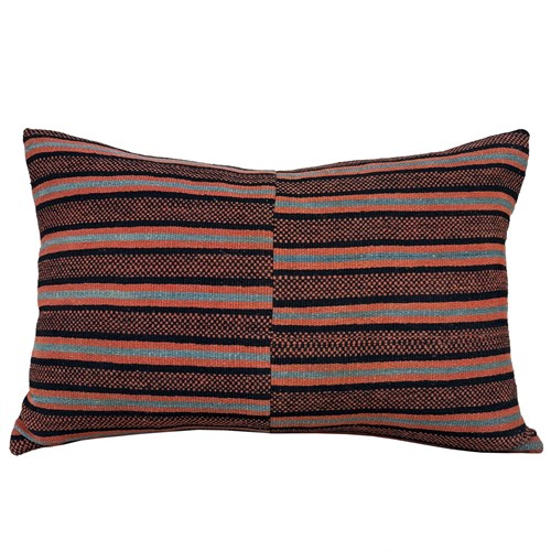 Salt And Pepper Cushions, Black And Tan