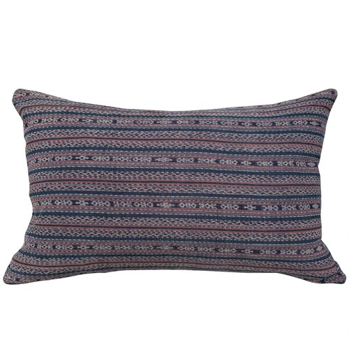 Timor Ikat Cushions, Blue Grey
