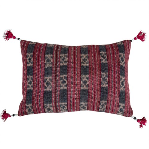 Pink And Grey Savu Lavender Pillow