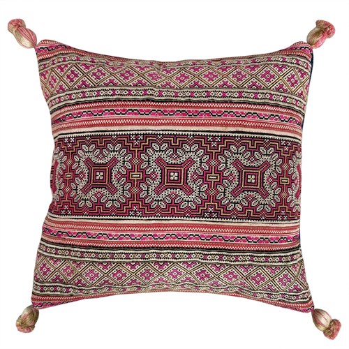 Exquisite Miao Embroidery Lavender Pillow