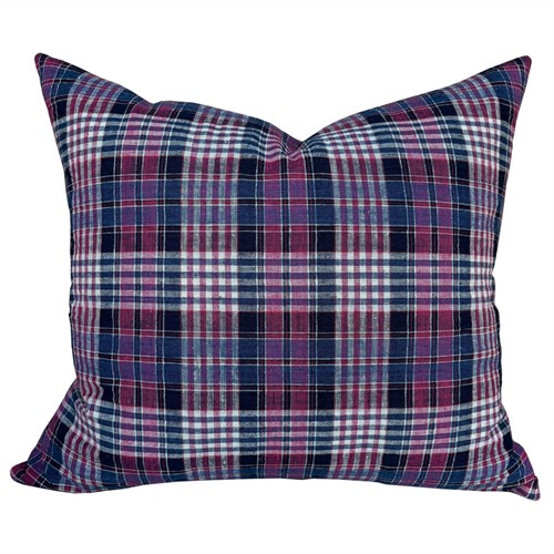 Songjiang Cushions, Pink Plaid