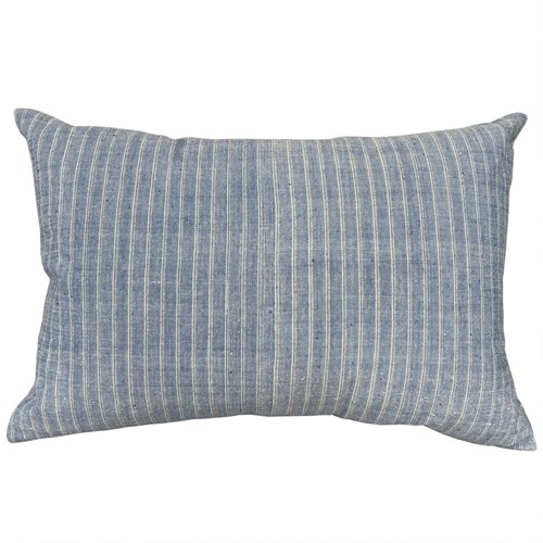 Pale Blue Striped Cushions