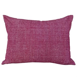 Raspberry Red Textured Cushions