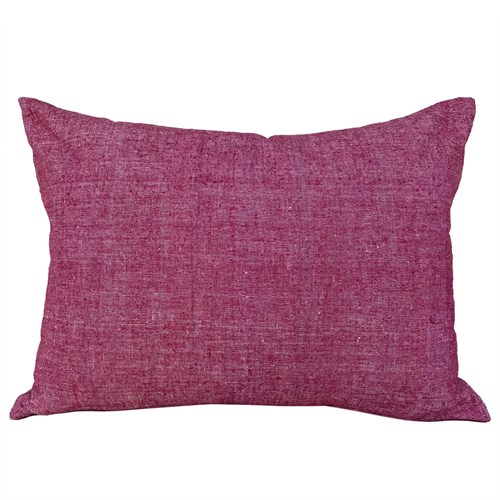 Raspberry Red Textured Cushions