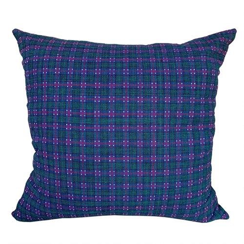 Songjiang Cushions, Blue And Green Check