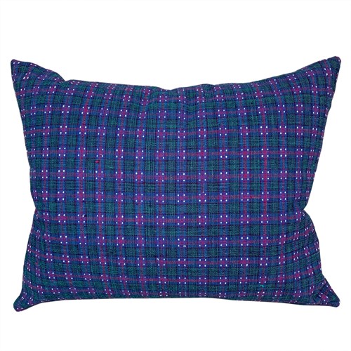 Songjiang Cushions, Blue And Green Check