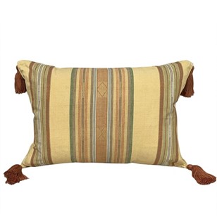 Lombok Cushion, Lemon Yellow