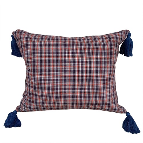 Lombok Cushions, Plaid