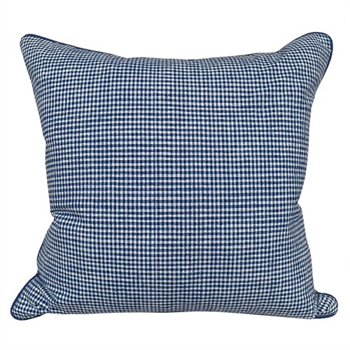 Blue And White Ditsy Check