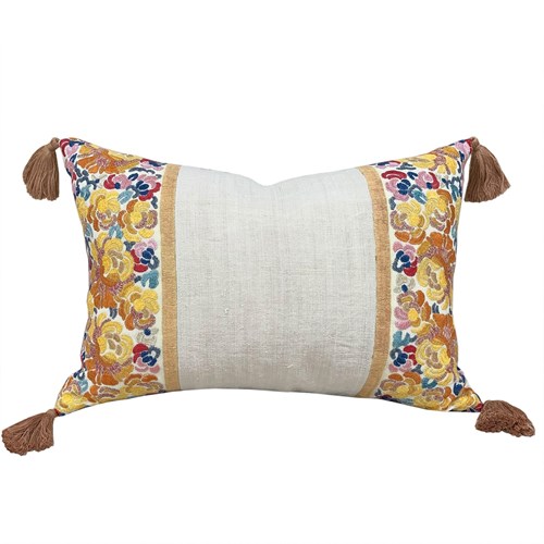 Balkan Embroidery Cushions With Tassels