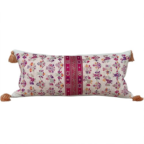 Maonan Wedding Blanket Cushions With Tassels