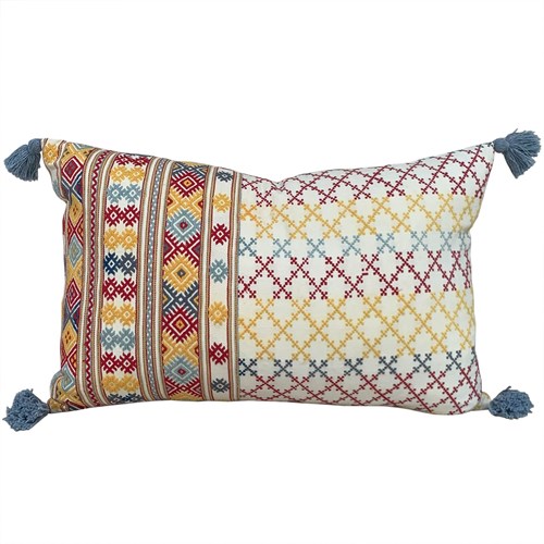 Greek Embroidery Cushion