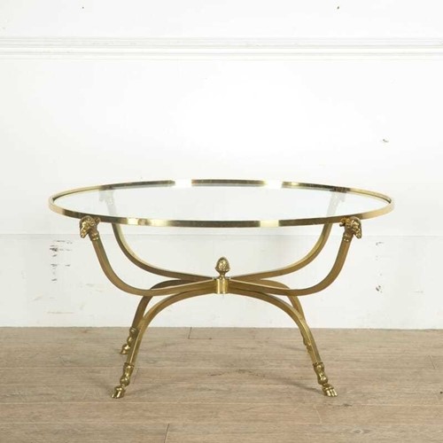 Brass Neo Classical Table