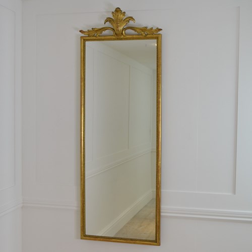 Crested Wall  Mirror