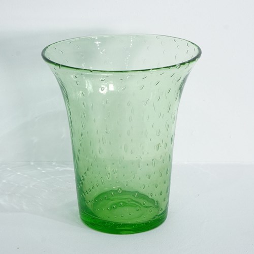Green Whitefriars Vase