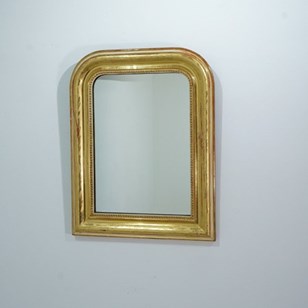 Gilded Powder Room  Mirror