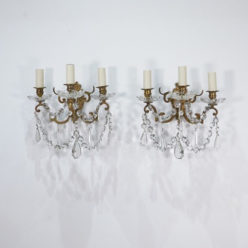 Three Branch Wall Sconces