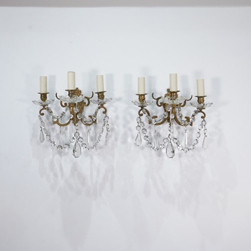 Three Branch Wall Sconces