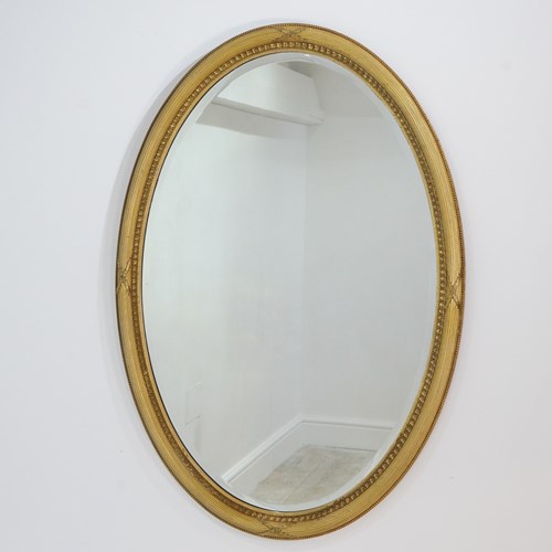 Large Oval Mirror