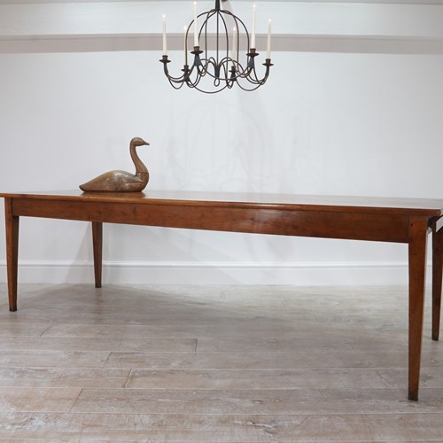 Large Fruitwood Dining Table