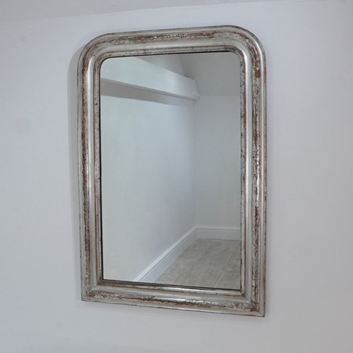 Silver Leaf Wall Mirror