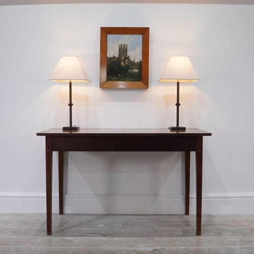 Mahogany Console Table