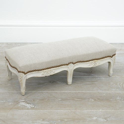 Painted French Footstool