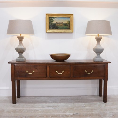 French Chestnut Server