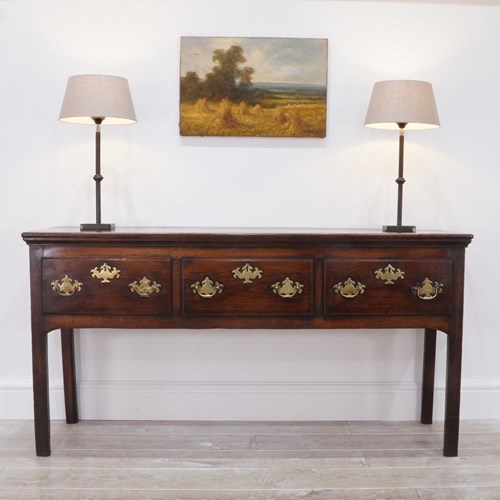 English Oak Dresser Base