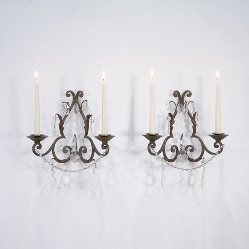 Pair Of Candle Sconces