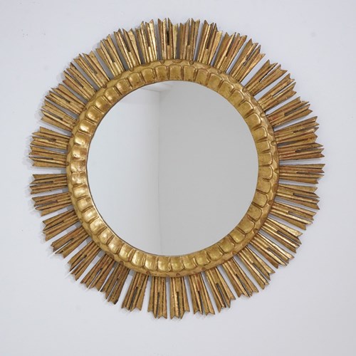 Large Sunburst Mirror
