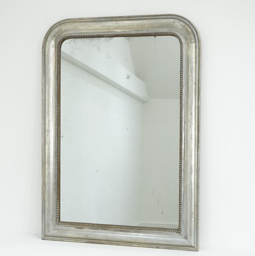 Silver Leaf Wall Mirror 