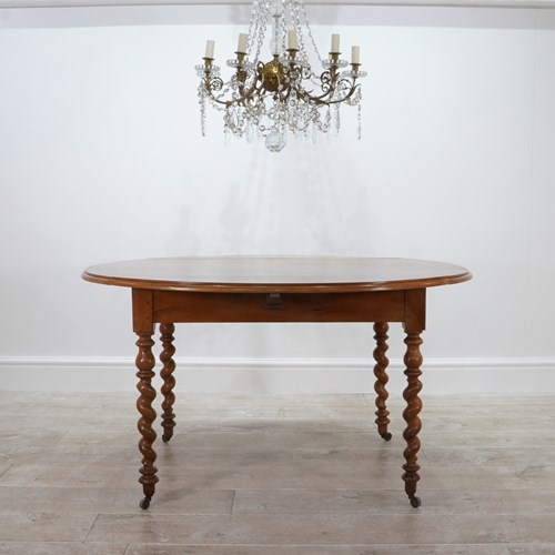 Oval Drop Leaf Table
