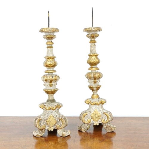 Painted Candlesticks