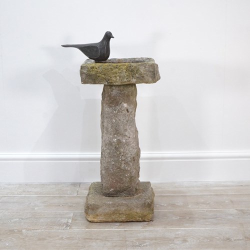 Stone Bird Bath