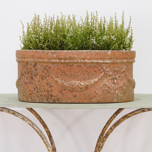 Oval Terracotta Planter