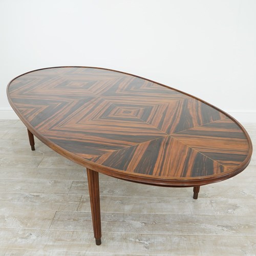 Large Oval Dining Table