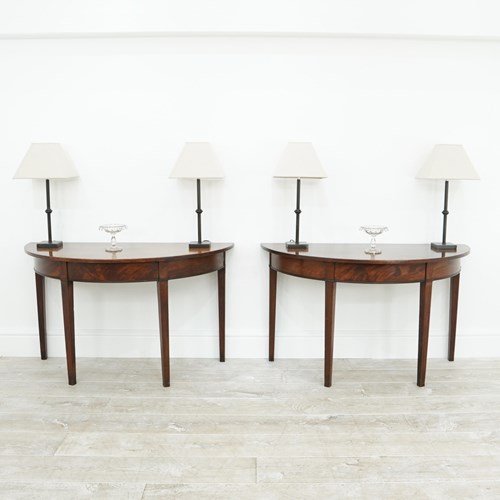 Demi Lune Side Tables