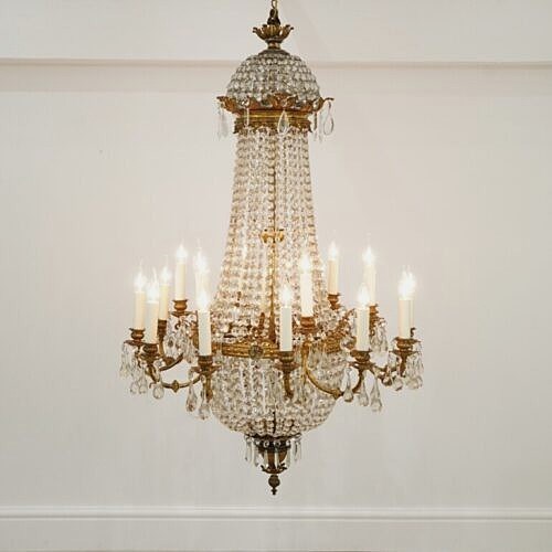 Opulent Tent And Bag Chandelier