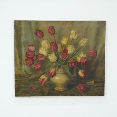 Still Life Of Tulips 