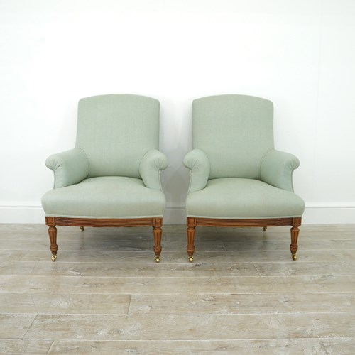 Pair Of French Armchairs  