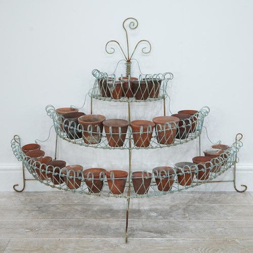 Wirework Plant Stand