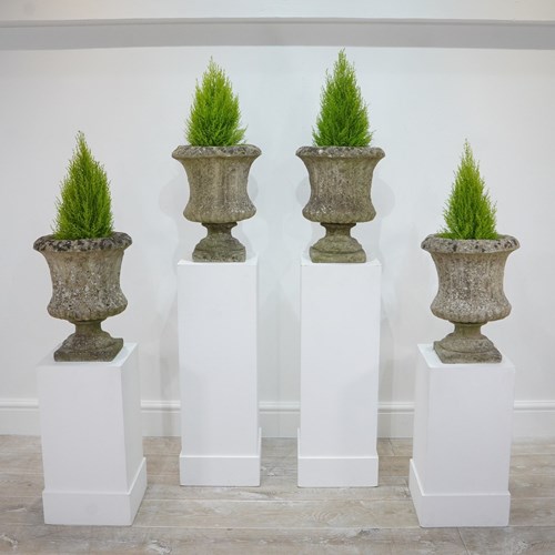 Set Of Four Garden Urns