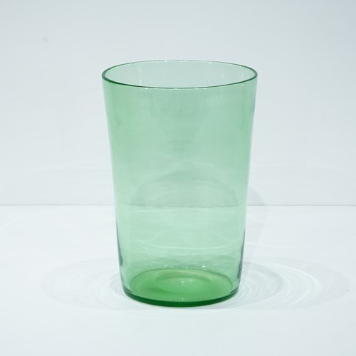 Pale Green Glass Vase