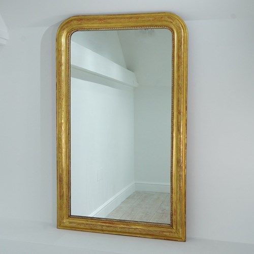 Overmantle Gilded Mirror