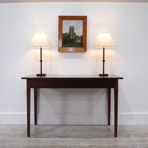 Mahogany Console Table