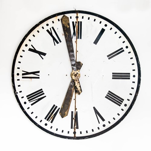 Enamel Clock Face